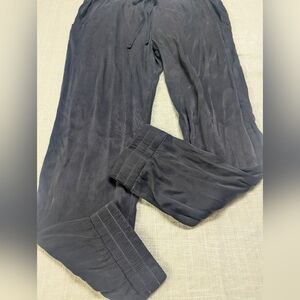 Bella Dahl Navy Elastic Waist Pants